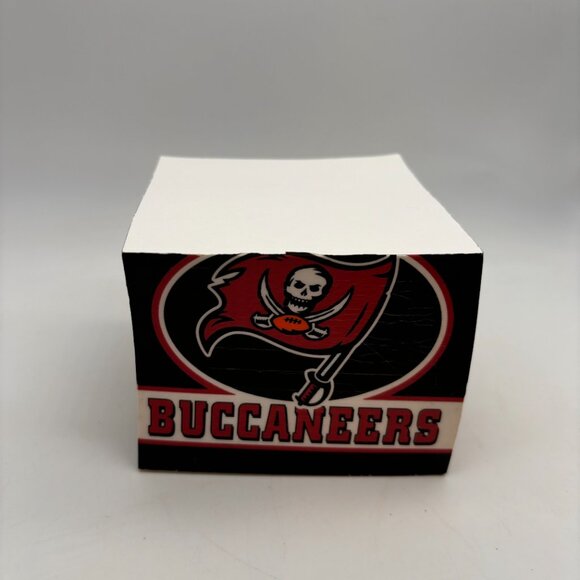 Vintage Tampa Bay Buccaneers Football Flag Logo Note Block Sticky Notes - Picture 7 of 16